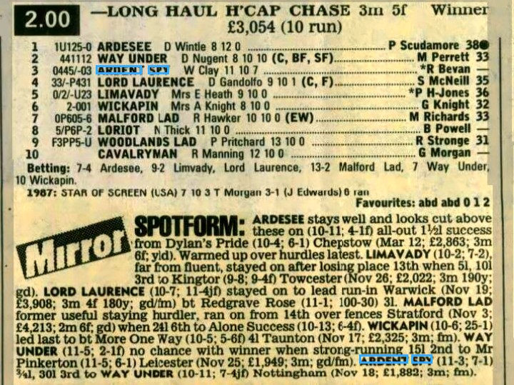 Long Haul Handicap Chase