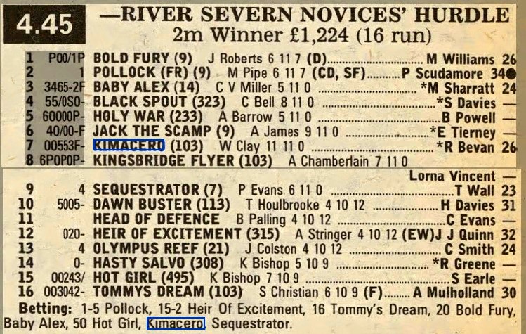 River Severn Novices Hurdle